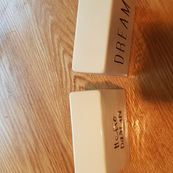 2 ceramic word blocks - Picture 4 of 5